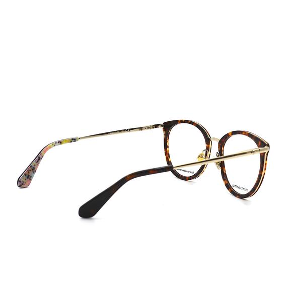 NEW KATE SPADE ELIANA/G GOLD/HAVANA AUTHENTIC EYEGLASSES FRAME - Picture 6 of 8